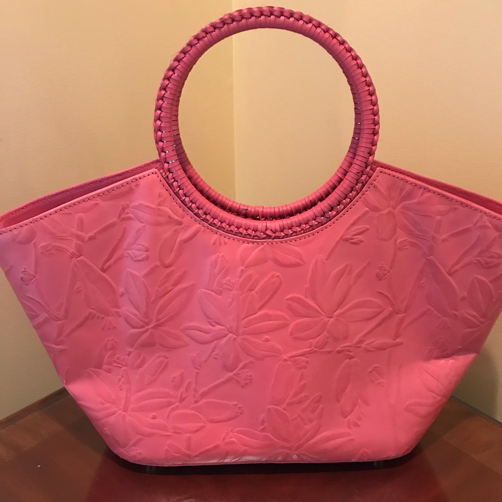 Pink Donna Dixon Purse EUC!